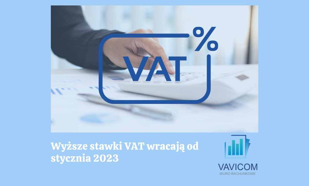 stawki VAT
